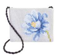 Набор для вышивания сумки LUCA-S арт lucas.BAG010 "Синий цветок"