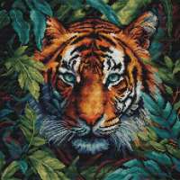 Набор для вышивания LUCA-S арт.BU5048 Тигр из джунглей