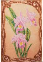 Набор для вышивания бисером Радуга бисера арт.В-416 "Грациозные орхидеи"