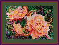 Набор для вышивания бисером GALLA COLLECTION арт.Л342 Розовая фантазия