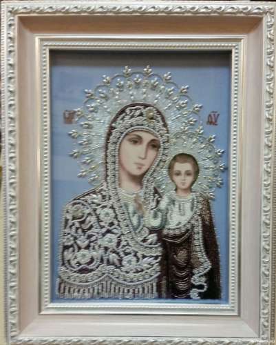Икона Богородица " Казанская (Изящное рукоделие БП-125)
