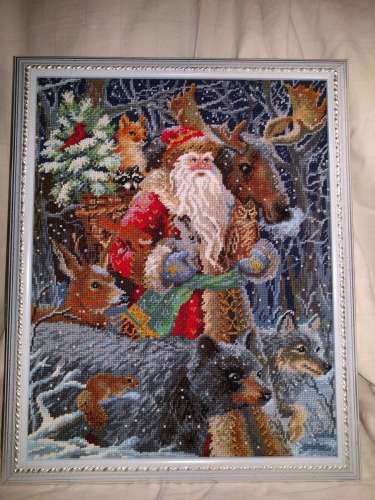 Продаю вышитую картину "Снежный король" арт. 0036/БН Матрёнин Посад