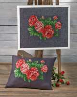 Набор для вышивания PERMIN арт 70-6425 "Красные розы"