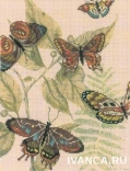 Набор для вышивания РТО арт.РТ-M70012 "Царство бабочек" Б