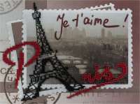 Набор для вышивания Панна ГМ-1533 "Воспоминания о Париже"