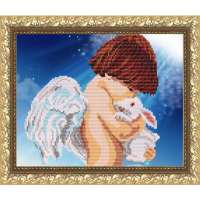 АРТ СОЛО Рисунок на ткани арт. VKA4023 Ангел с кроликом