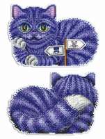 Набор для вышивания М.П. Студия арт.Р-402 Чеширский кот