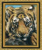 KUSTOM KRAFTS Набор для вышивания JW-005 Сибирский тигр