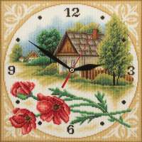 Набор для вышивания Панна Ч-1563 Часы. Домик