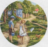 Набор для вышивания Панна Д-1570 Дорогой детства
