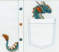 Набор для вышивания МП Студия арт.В-252 Благородный дракон