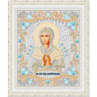 Рисунок на ткани (Бисер) КОНЁК арт. 7120 Богородица Семистрельная