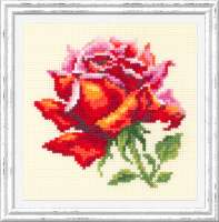 Набор для вышивания ЧУДЕСНАЯ ИГЛА арт. igla.150-003 Красная роза