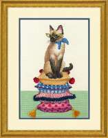 Набор для вышивания DIMENSIONS арт.70-35367 Леди кошка
