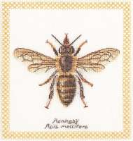 Набор для вышивания THEA GOUVERNEUR арт.3017 "Медоносная пчела"