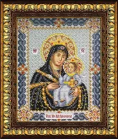 Набор для вышивания бисером Паутинка арт. Б1017 Богородица Вифлеемская