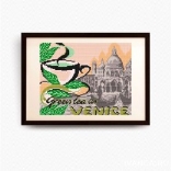 АРТ СОЛО Рисунок на ткани арт. VKA4402 На зеленый чай в Венецию