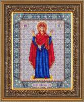 Набор для вышивания бисером Паутинка арт.Б1028 Богородица Нерушимая стена