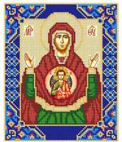 Рисунок на ткани бисер НИТЕКС арт. nitex.9079 Святая Богородица Знамение 