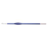 47470 Knit Pro Крючок для вязания 'Zing' 4,5мм, алюминий, иолит (фиолетовый)