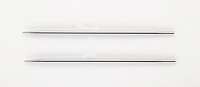 10403 Knit Pro Спицы съемные Nova Metal 4,5мм для длины тросика 28-126см, никелированная латунь, серебристый, 2шт