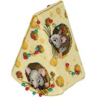 Набор для вышивания "ПАННА" арт. panna.IG-7168 "Сыр для мышек"