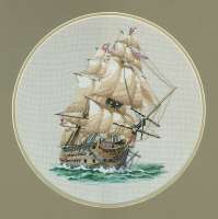 Набор для вышивания Heritage арт heritage.CVY309E "HMS Victory"