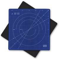 "Gamma" Вращающийся мат для кроя DK-030 30 x 30 см в пакете с картонным еврослотом синий