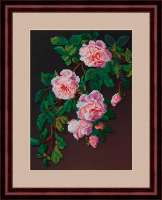 Набор для вышивания бисером GALLA COLLECTION арт. Л 328 Розовые розы