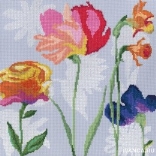 Набор для вышивания РТО арт.РТ-M569 "Цветы радуги"