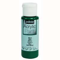 Краски акриловые "PEBEO" Acrylic Paint декоративная матовая 59 мл арт. 097838 темно-зеленый