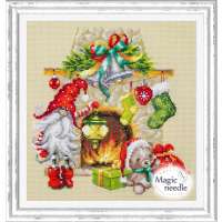 Набор для вышивания Чудесная Игла арт. igla.100-251 «В ожидании рождества»