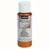Краски акриловые "PEBEO" Acrylic Paint декоративная перламутровая 59 мл арт. 097879 под медь 