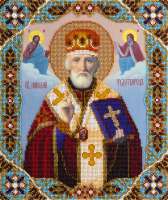 Набор для вышивания Панна ЦМ-1818 ИКОНА СВЯТИТЕЛЯ НИКОЛАЯ ЧУДОТВОРЦА МИРЛИКИЙСКОГО