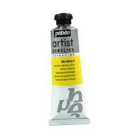Краски акриловые "PEBEO" Artist Acrylics extra fine №3 37 мл арт. 908-304 лимонно-желтый кадмий