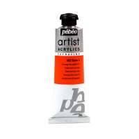 Краски акриловые "PEBEO" Artist Acrylics extra fine №4 37 мл арт. 909-402 кадмий оранжевый