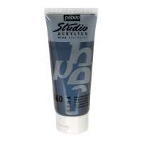 Краски акриловые "PEBEO" Studio Acrylics DYNA 100 мл арт. 832-360 сине-черный иридисцентный