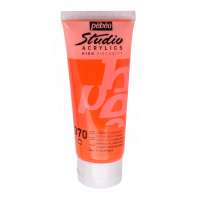 Краски акриловые "PEBEO" Studio Acrylics FLUO 100 мл арт. 832370 оранжевый флуоресцентный