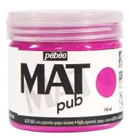 Краски акриловые "PEBEO" экстра матовая Mat Pub №1 140 мл арт. 256008 розовый тирин