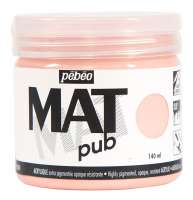 Краски акриловые "PEBEO" экстра матовая Mat Pub №1 140 мл арт. 256017 ярко-розовый
