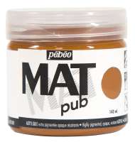 Краски акриловые "PEBEO" экстра матовая Mat Pub №1 140 мл арт. 256019 сиена натуральная