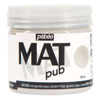 Краски акриловые "PEBEO" экстра матовая Mat Pub №1 140 мл арт. 256023 серый теплый