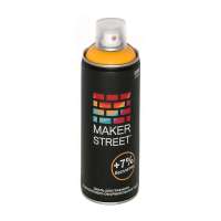 "MAKERSTREET" Эмаль для граффити и декоративно-оформительских работ арт. MS400/101 Желтый 400 мл