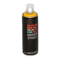 "MAKERSTREET" Эмаль для граффити и декоративно-оформительских работ арт. MS400/104 Кадмий желтый 400 мл
