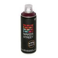 "MAKERSTREET" Эмаль для граффити и декоративно-оформительских работ арт. MS400/309 Вишневый 400 мл