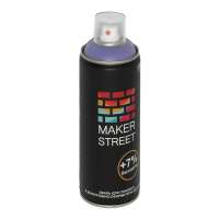 "MAKERSTREET" Эмаль для граффити и декоративно-оформительских работ арт. MS400/406 Сиренево-синий 400 мл
