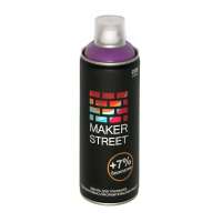 "MAKERSTREET" Эмаль для граффити и декоративно-оформительских работ арт. MS400/408 Сиреневый 400 мл
