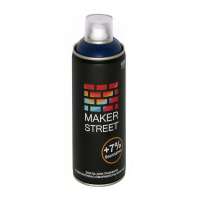 "MAKERSTREET" Эмаль для граффити и декоративно-оформительских работ арт. MS400/503 Темно-синий 400 мл 