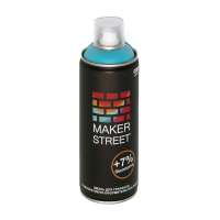 "MAKERSTREET" Эмаль для граффити и декоративно-оформительских работ арт. MS400/605 Голубой 400 мл