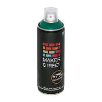 "MAKERSTREET" Эмаль для граффити и декоративно-оформительских работ арт. MS400/608 Изумрудный 400 мл